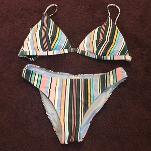 Worn once two piece bikini